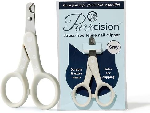 Necoichi Purrcision Feline Cat Nail Clippers Stress-Free, Expertly Crafted in Japan, Neater, Easier, Safer, 30% Thinner Blades, No.1 Seller in Japan! in Kuwait