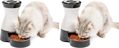 PetSafe Healthy Pet Food Station, 2 lb Gravity Feeder, Cats & Dogs, Small in Kuwait