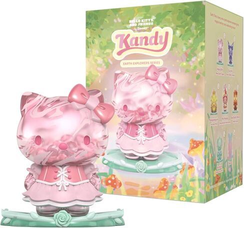 Mighty Jaxx Kandy x Sanrio Earth Explorer Series | Blind Box Collectible Figurines | One Pack - Contains One Random Figure in Saudi Arabia