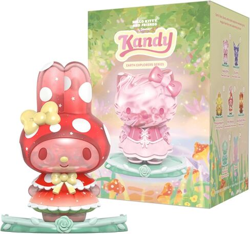 Mighty Jaxx Kandy x Sanrio Earth Explorer Series | Blind Box Collectible Figurines | One Pack - Contains One Random Figure in Saudi Arabia