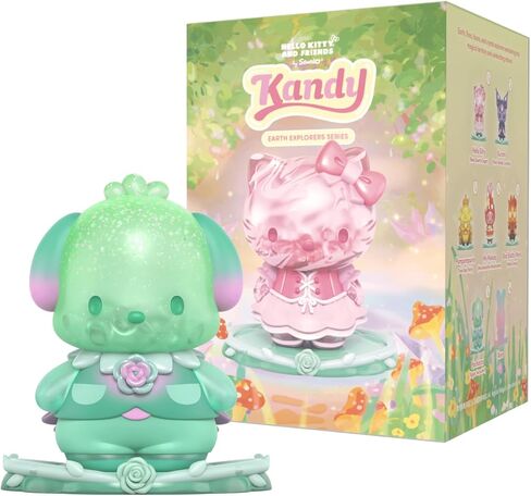 Mighty Jaxx Kandy x Sanrio Earth Explorer Series | Blind Box Collectible Figurines | One Pack - Contains One Random Figure in Saudi Arabia