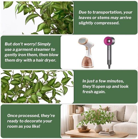 Waipfaru 5PCS Greenery Stems for Vases, 32.7 inch Artificial Eucalyptus Green Fake Leaves Branches, Faux Olive Silk Plants for Centerpieces Vase Filler Home Kitchen Decor in Kuwait