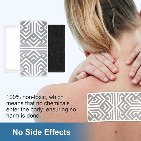 SKAYAH Pain Relief Patches 3.03" × 6.30", Reusable Pain Patches Includes 3 Adhesives, 1 Patch & 1 Carry Bag, Relief Muscle Soreness, Knee, Foot, Shoulder, Neck, Back Pain in Saudi Arabia