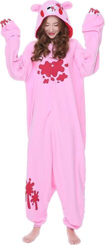 Penguin One Piece Unisex Sleepwear Adult Pajamas Cosplay Costumes Animal Hooded Jumpsuit in Kuwait