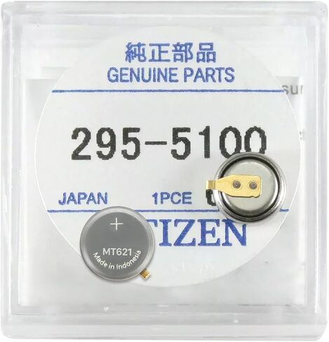 Battery for Citizen Eco-Drive 295-51 295-5100 MT621, Compatible with Panasonic Battery for Replacement for Citizen Eco Drive Watch BP10, E010, E000, E001, E011 in Saudi Arabia
