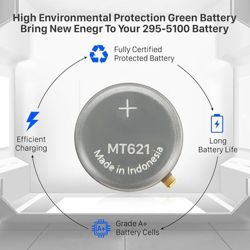 Battery for Citizen Eco-Drive 295-51 295-5100 MT621, Compatible with Panasonic Battery for Replacement for Citizen Eco Drive Watch BP10, E010, E000, E001, E011 in Saudi Arabia