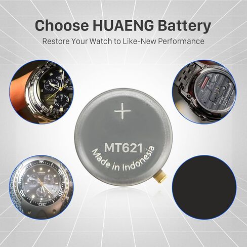 Battery for Citizen Eco-Drive 295-51 295-5100 MT621, Compatible with Panasonic Battery for Replacement for Citizen Eco Drive Watch BP10, E010, E000, E001, E011 in Saudi Arabia