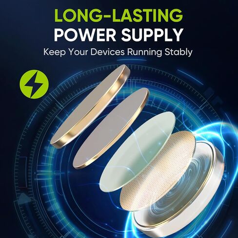 Hearing Aid Batteries Size 10, 90 Count, Mercury Free Zinc Air, 1.4V Long Lasting & Easy to Open in Saudi Arabia