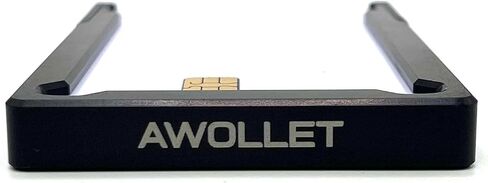 Slim Aluminum Minimalist Wallet for Men & Women - Front Pocket Card Holder Holds up to 6 Cards - No-Snag RFID Style Metal Wallet - Made in USA in Kuwait