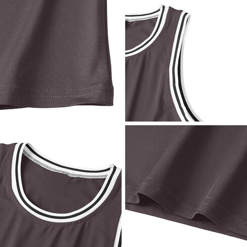Tank Tops Men Slim Gym Sleeveless Muscle Tank Cotton Knit Lightweight Moisture-Wicking Breathable for Daily Training in Kuwait