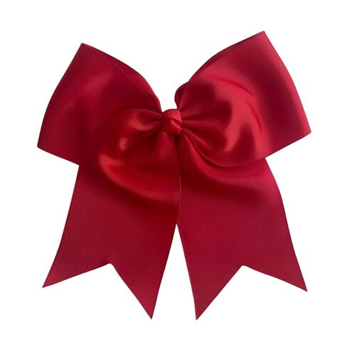 ClassExceed Cheer Bow for Girls, Black Hair Bow, Handmade No-Fray Grosgrain Ribbon Cheerleading Bow for Team Spirit, Graduation Ceremonies, Back to School, Competitions & Special Events in Saudi Arabia