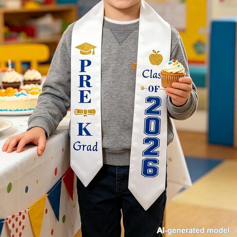 Pre-K Graduation Stole Preschool Graduation Stole Pre School Graduation Sash Preschool Graduation Decorations in Saudi Arabia