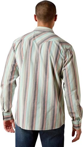 ARIAT Men's Retro Hesperus Fitted Snap Shirt in Kuwait