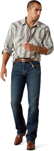 ARIAT Men's Retro Hesperus Fitted Snap Shirt in Kuwait