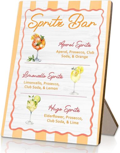 Lemonade Bar Sign, Wedding Lemon Drinks Wooden Stand Sign 5x7 Inch, Baby Bridal Shower Table Decor, Wedding Lemonade Signs for Reception Ceremony Home Party Tabletop Desk Decorations in Saudi Arabia