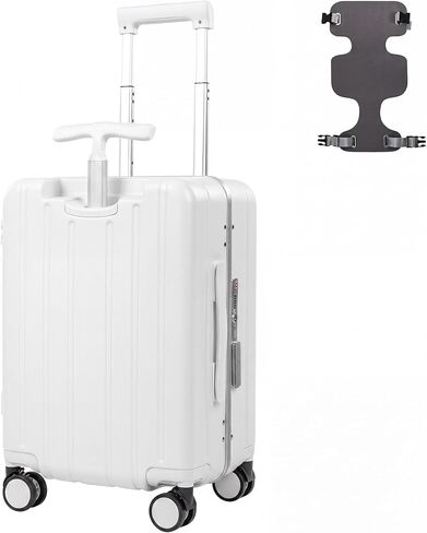 20" Ride-On Luggage with Child Seat, Hardside Carry-On Suitcase with 360° Silent Spinner Wheels, TSA Lock, & Dual Telescoping Handles for Kids & Adults & Busy Moms in Saudi Arabia