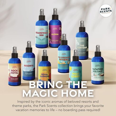 Park Scents Aloha – Hawaii Resort Theme Park Inspired Luxury Hotel Fragrance Room Spray – Coconut, Pineapple, Tropical Florals & Vanilla Air Freshener Spray – Birthday Gifts for Women, Sister (4oz) in Saudi Arabia