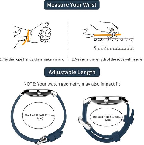 TStrap Silicone Watch Straps 20mm - Quick Release Watch Bands Soft Rubber Black - Waterproof Military Watch Strap for Men Women - for Smart watch Straps Replacement - 18mm 19mm 20mm 21mm 22mm in Saudi Arabia