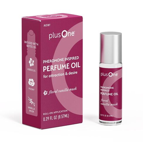 plusOne Pheromone Inspired Perfume Oil – Floral Vanilla Musk, 0.34 fl oz in Saudi Arabia