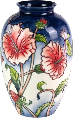 KAMMAK Colored Ceramic Vase, Beautiful Hand-Painted Decorative Vase, Modern Art Porcelain Vase for Flower Mantle Dining Table Centerpiece, Entryway Living Room Wedding Decoration（YZF87） in Saudi Arabia