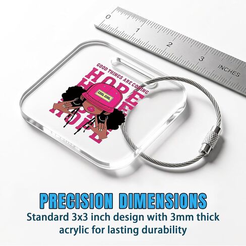 8-300 Pcs Custom Acrylic Luggage Tags,Double-Sided Printing Custom Your Name ID/Logo Acrylic Bag Tags with Cable Fastener,Personalized Backpack Charm for Men/Women/Taem Travel Suitcases Labels in Saudi Arabia