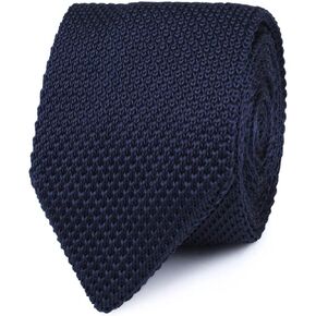 OTAA Matutine Navy Knitted Tie - Mens Wedding Tie - Formal and Casual Occasions in Saudi Arabia