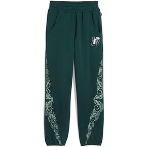 PUMA Womens Hoops X Harry Potter Sweatpants Basketball Casual - Green in Kuwait
