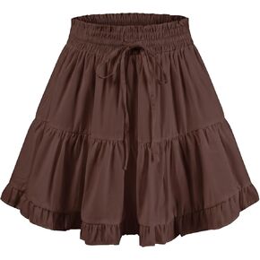 Skorts for Women Casual Mini Skirts Summer Flowy Shorts in Saudi Arabia