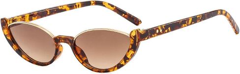 willochra Small Frames Cat Eye Sunglasses Women Rivet Vintage Shades Sun Glasses Female Fashion Eyeglasses Retro Eyewear F27 in Kuwait
