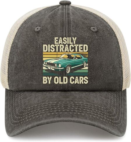 Easily Distracted By Dachshund Baseball Cap - Funny Wiener Dog Hat Dog Mom Dad Gift in Kuwait