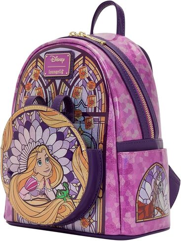 Loungefly Disney Stained Glass: Rapunzel Mini-Backpack, Amazon Exclusive in Kuwait