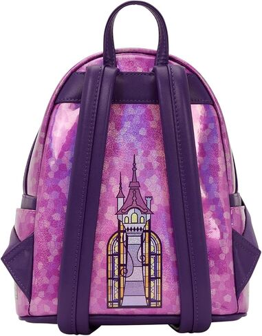 Loungefly Disney Stained Glass: Rapunzel Mini-Backpack, Amazon Exclusive in Kuwait