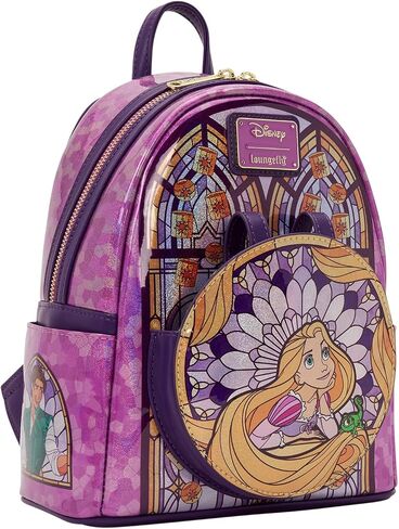 Loungefly Disney Stained Glass: Rapunzel Mini-Backpack, Amazon Exclusive in Kuwait