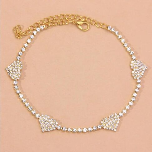Anklet For Women Bow Butterfly Anklets for Women Anklet Foot Bracelet Beach Anklet Fashion Summer Foot Jewelry for Women in Saudi Arabia