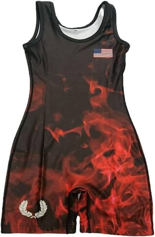 Fire Womens/Girls Freestyle Singlet in Kuwait