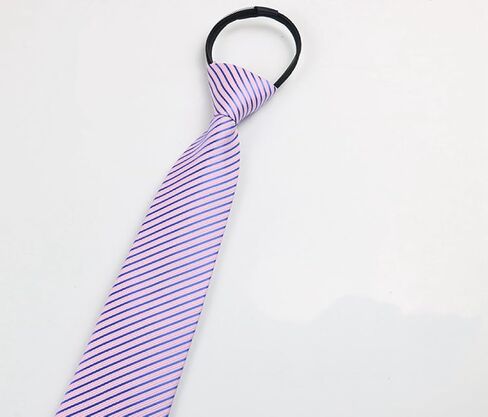 Convenient Lazy Easy Pull Zipper Tie Comfortable And Attractive Attractive And Elegant Zipper Neck Ties Tie Men in Kuwait
