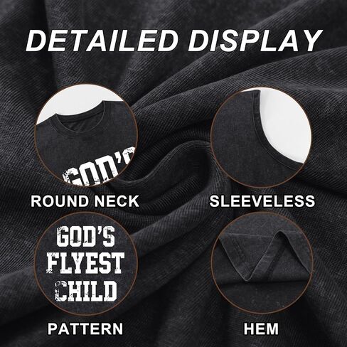 Fkatuzi Christian Tank Tops Men God Faith Jesus Bible Verse Religious Inspirational Shirts Graphic Tee Acid Wash T Shirts in Saudi Arabia