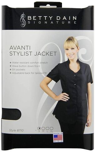 Betty Dain Signature Avanti Stylist Jacket, Black, Medium, 1-Pound in Saudi Arabia