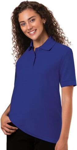 Blue Generation 6300 BLU-X-DRI Woman's Titan Short Sleeve Polo in Saudi Arabia