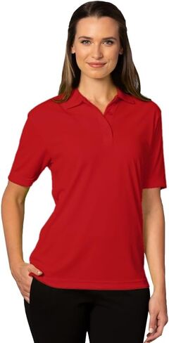 Blue Generation 6300 BLU-X-DRI Woman's Titan Short Sleeve Polo in Saudi Arabia