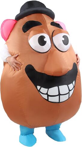 Potato Head Inflatable Costume Adults Funny Full Body Blow Up Outfit Men Women for Halloween Party Parades or Cosplay in Saudi Arabia