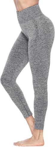 Women's High Waisted Yoga Pants Jogger Seamless Leggings Tummy Control Workout Running Body Shaping Pants in Saudi Arabia