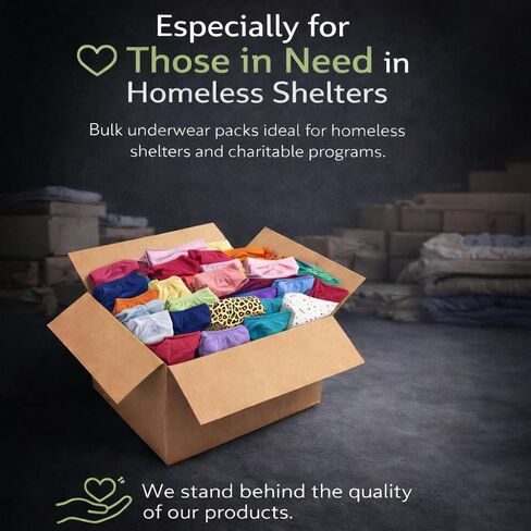 72 Pack Womens Panties in Bulk, Wholesale Ladies Brief Underwear, Homeless Shelters Charity Donations, Assorted Sizes Small-2X in Kuwait