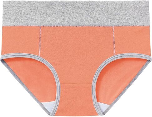 Cotton Seamless Underwear for Women 5 Pack, Breathable Ladies Full Coverage Panties High Waist Briefs Soft Underpants in Kuwait