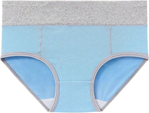 Cotton Seamless Underwear for Women 5 Pack, Breathable Ladies Full Coverage Panties High Waist Briefs Soft Underpants in Kuwait