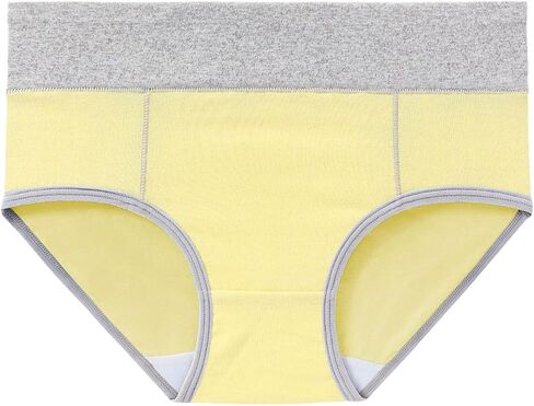 Cotton Seamless Underwear for Women 5 Pack, Breathable Ladies Full Coverage Panties High Waist Briefs Soft Underpants in Kuwait