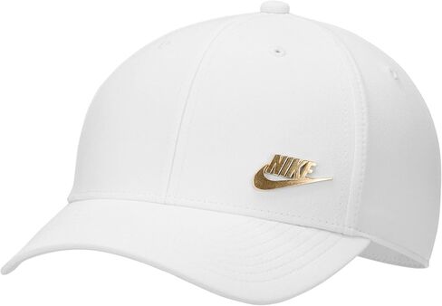Nike Unisex Adult Dri-FIT Club Structured Metal Logo Cap Hat | Mens and Womens in Kuwait