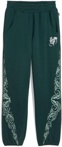 بنطال رياضي كاجوال للسيدات من PUMA Hoops X Harry Potter لكرة السلة - أخضر in Kuwait