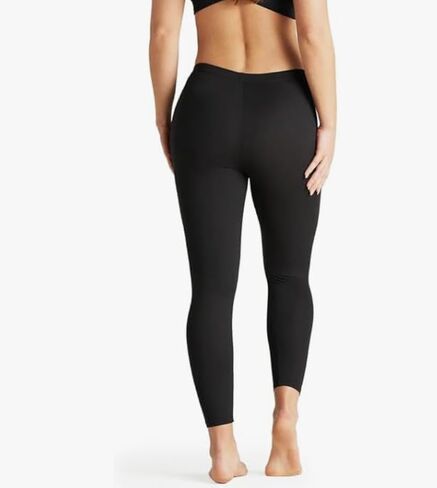 On The Go! Women’s Leggings - Supersoft Full-Length Mid-Rise Slimming Yoga Pants (1 Pair, Black, Size 3Xl-5XL) in Saudi Arabia