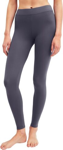 Calida Womens Elastic Cotton Leggings - High Waist Stretch Jersey Pants for Yoga Lounge Home Comfort in Saudi Arabia